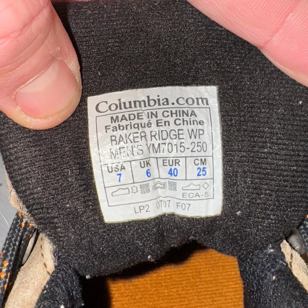 Columbia these are